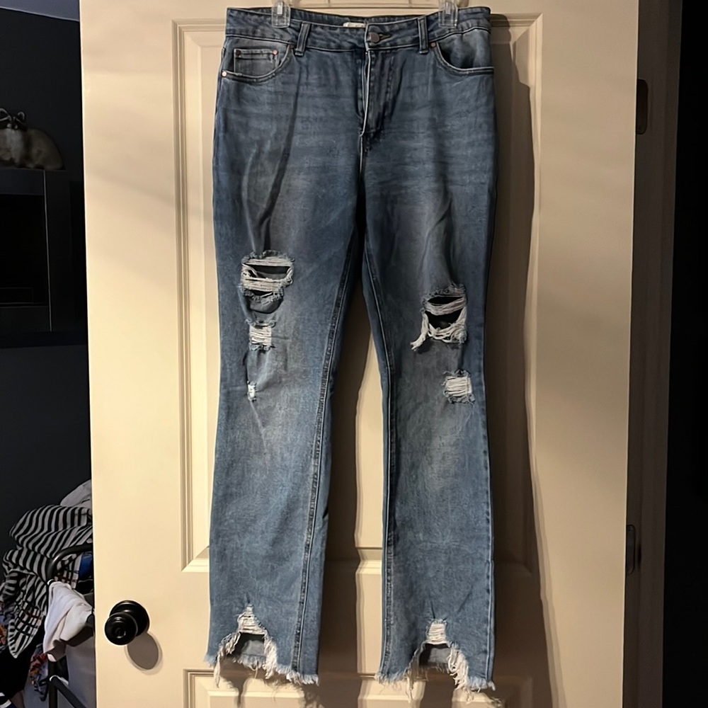 Distressed Jeans